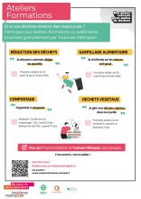Ateliers-Formations citoyens - Gaspillage alimentaire (2&9juin 2026) et Réduction des déchets (18&25juin2026)